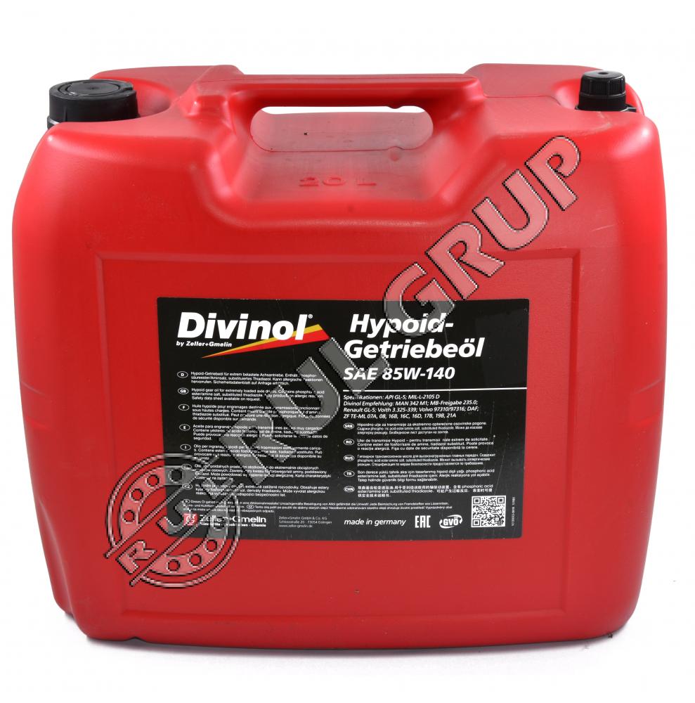 ULEI DIVINOL 85W140 HYPOID GETRIBEOEL 20L